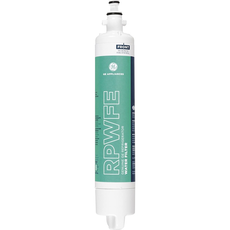 GE RPWFE Refrigerator Water Filter | Certified to Reduce Lead, Sulfur, and 50+ Other Impurities | Replace Every 6 Months for Best Results | Pack of 1 | Bigbigmart.com