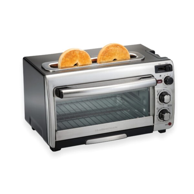 Hamilton Beach 2-in-1 Oven & Toaster, Space-Saving Design, 31156 | Bigbigmart.com