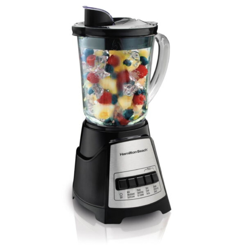 Hamilton Beach Power Elite Multi-Function Blender, 700 Watts, Black, 58148 | Bigbigmart.com