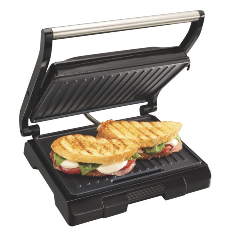 Hamilton Beach Proctor Silex Panini Press & Compact Grill | Bigbigmart.com