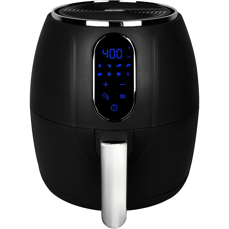 Kalorik 3.2 Quart Digital Air Fryer, Black 3.2-Quart Black Air Fryer | Bigbigmart.com