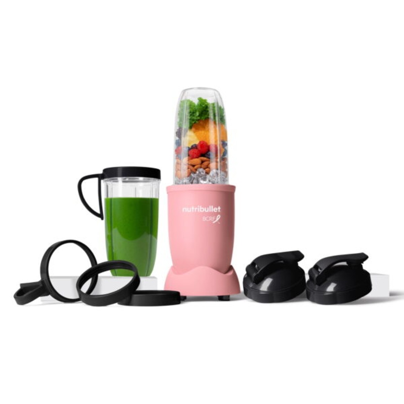 Nutribullet PRO BCRF Exclusive, 12pc. Matte Soft Pink | Bigbigmart.com