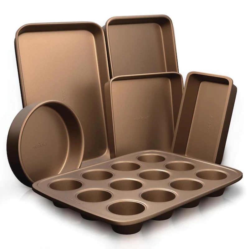 NutriChef 6-Piece Nonstick Kitchen Bakeware Set | Bigbigmart.com