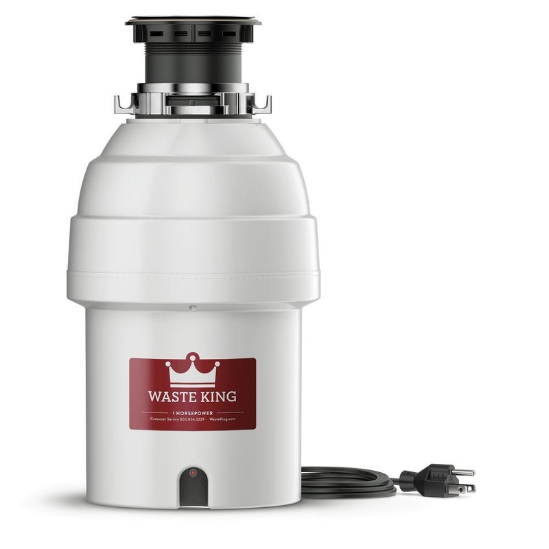 Waste King L-8000 Legend 1 HP Continuous Feed Garbage Disposal | Bigbigmart.com