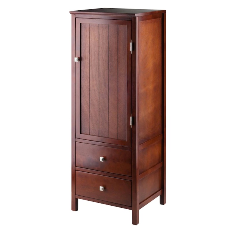 Winsome Wood Brooke Storage/Organization, Walnut | Bigbigmart.com
