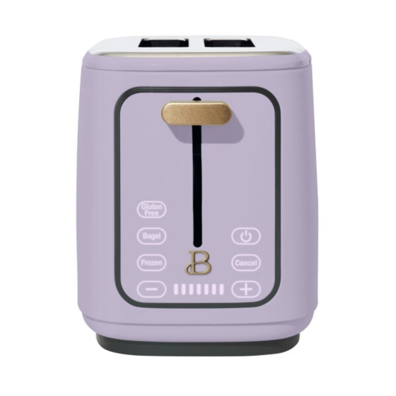 Beautiful 2 Slice Touchscreen Toaster, Lavender by Drew Barrymore | Bigbigmart.com
