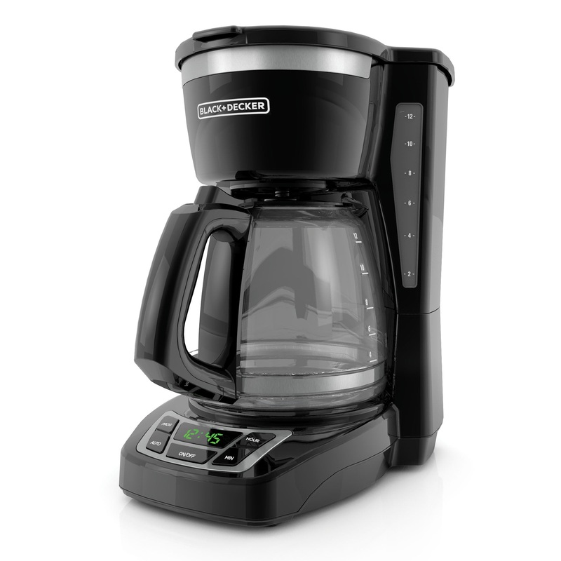 BLACK+DECKER Black 12 Cup Drip Coffee Maker | Bigbigmart.com