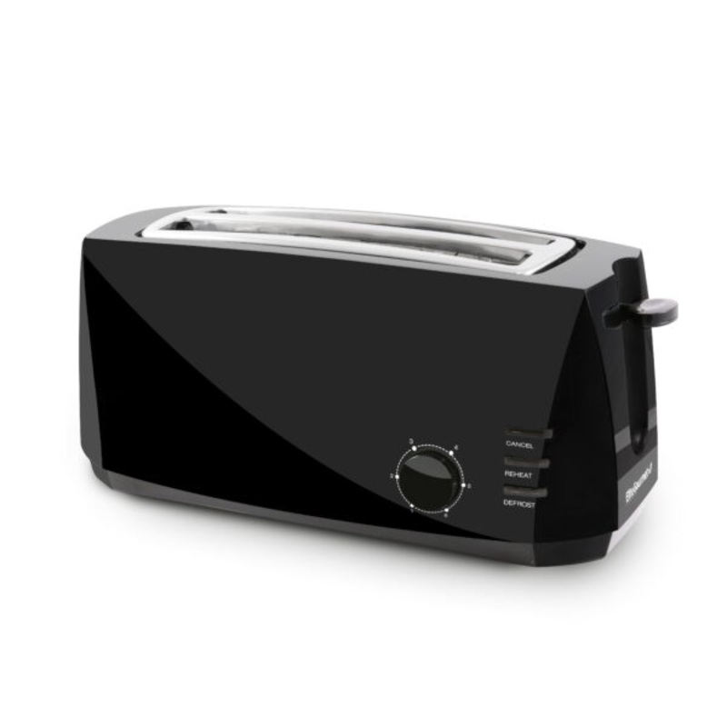 Elite Gourmet 4-slice Long Slot Cool-touch Toaster (black) | Bigbigmart.com