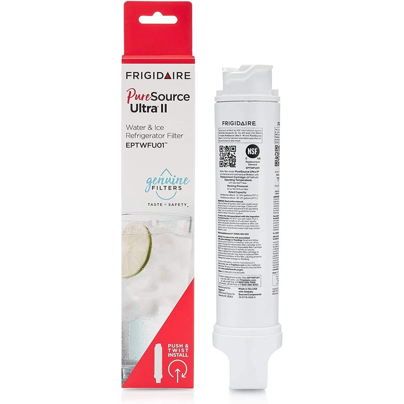 Frigidaire EPTWFU01 Water Filtration Filter, 1 Count, White | Bigbigmart.com