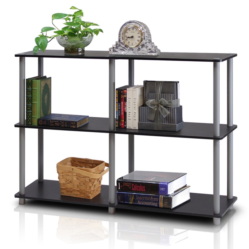 Furinno Turn-N-Tube 3 Tier Double Size Standard Bookcase | Bigbigmart.com