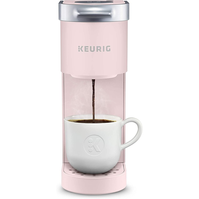 Keurig K-Mini Coffee Maker, Single Serve K-Cup Pod Coffee Brewer, 6 to 12 oz. Brew Sizes, Dusty Rose | Bigbigmart.com
