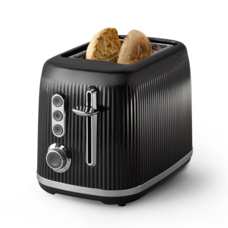 Oster 2-Slice Toaster with Extra-Wide Slots, Black | Bigbigmart.com