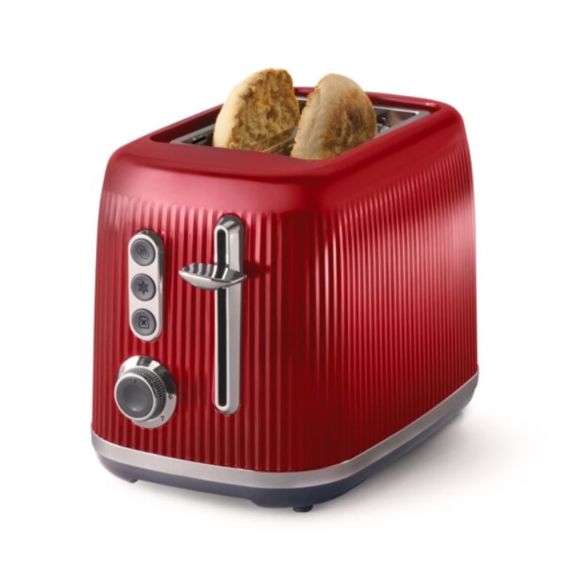 Oster 2-Slice Toaster with Extra-Wide Slots, Red | Bigbigmart.com