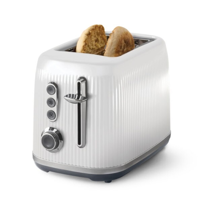 Oster 2-Slice Toaster with Extra-Wide Slots, White | Bigbigmart.com