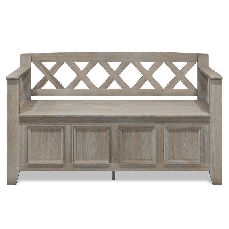 Amherst Entryway Storage Bench | Bigbigmart.com