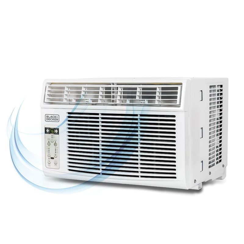 BLACK+DECKER BD06WT6 6000 BTU Window Air Conditioner with Remote Control, White | Bigbigmart.com