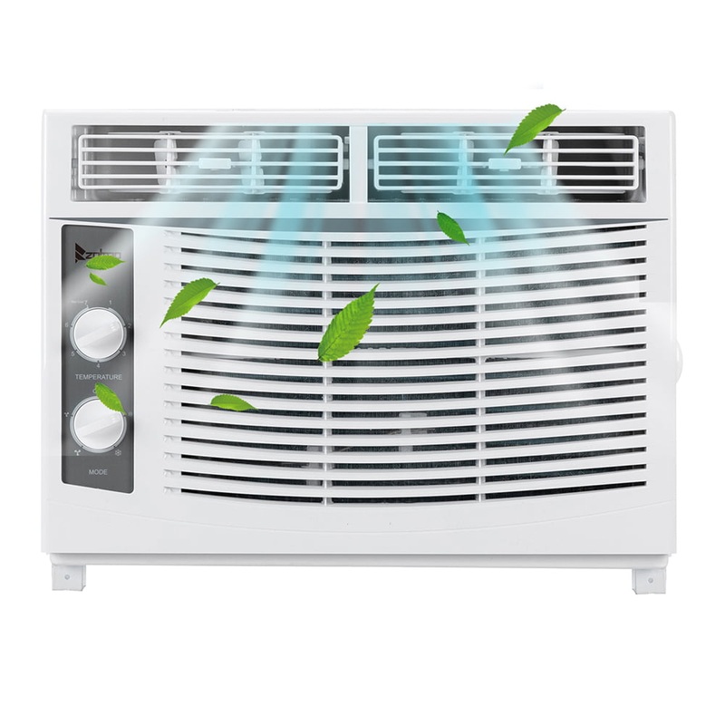 Ktaxon Window Air Conditioner 5000 BTU, 7 temperature,2 cooling and fan settings,White | Bigbigmart.com