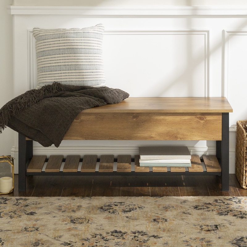 Manor Park Storage Bench, Barnwood | Bigbigmart.com
