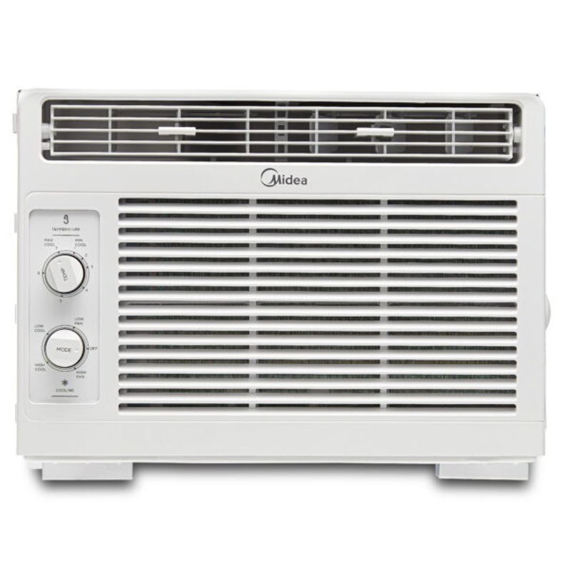 Midea 5,000 BTU 115V Mechanical Window Air Conditioner, MAW05M1WWT | Bigbigmart.com
