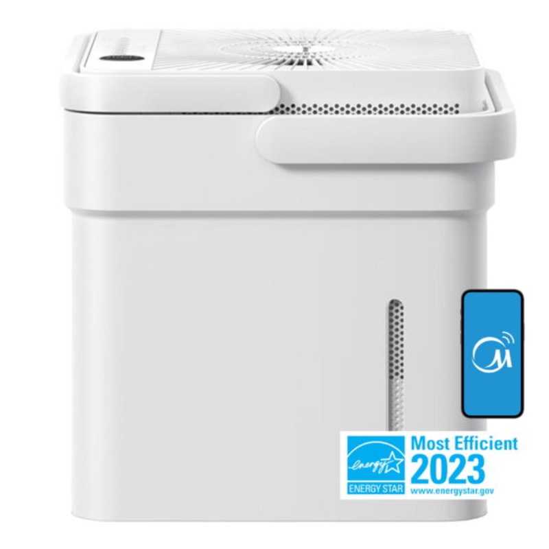 Midea Cube 20-Pint Smart WiFi Dehumidifier, Coverage up to 2,000 sq. ft. | Bigbigmart.com