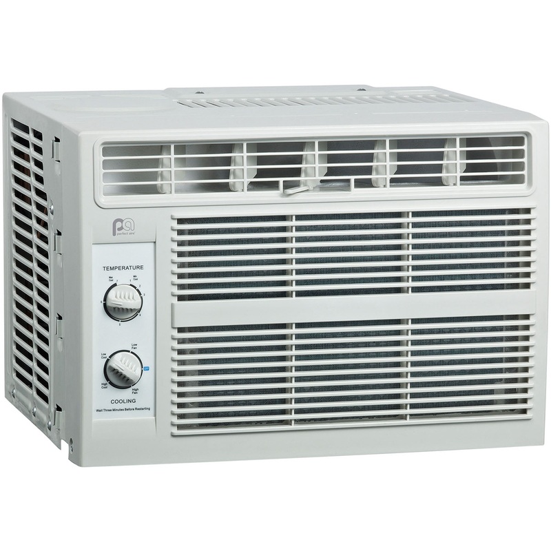 Perfect Aire 115V 5,000 BTU Window Air Conditioner with Mechanical Controls | Bigbigmart.com
