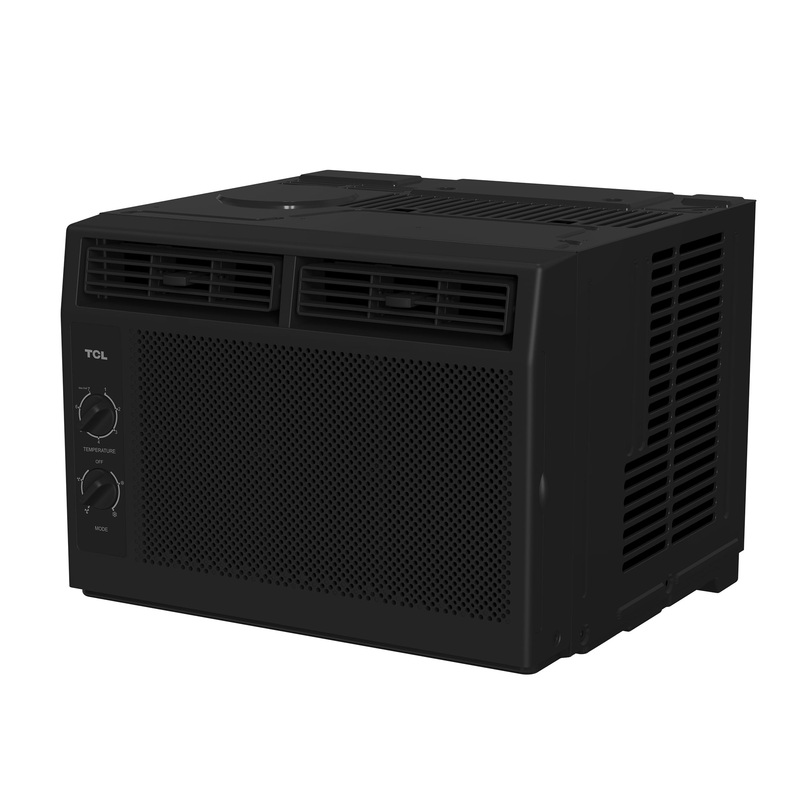 TCL 5,000 BTU Mechanical Window Air Conditioner, Black, W5WM-B3 | Bigbigmart.com