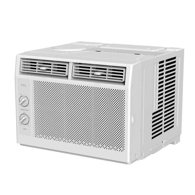 TCL 5,000 BTU Mechanical Window Air Conditioner, White, W5WM-3 | Bigbigmart.com