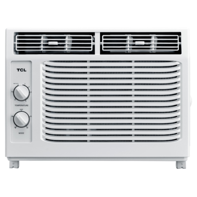 TCL 5,000 BTU White Mechanical Window Air Conditioner | Bigbigmart.com