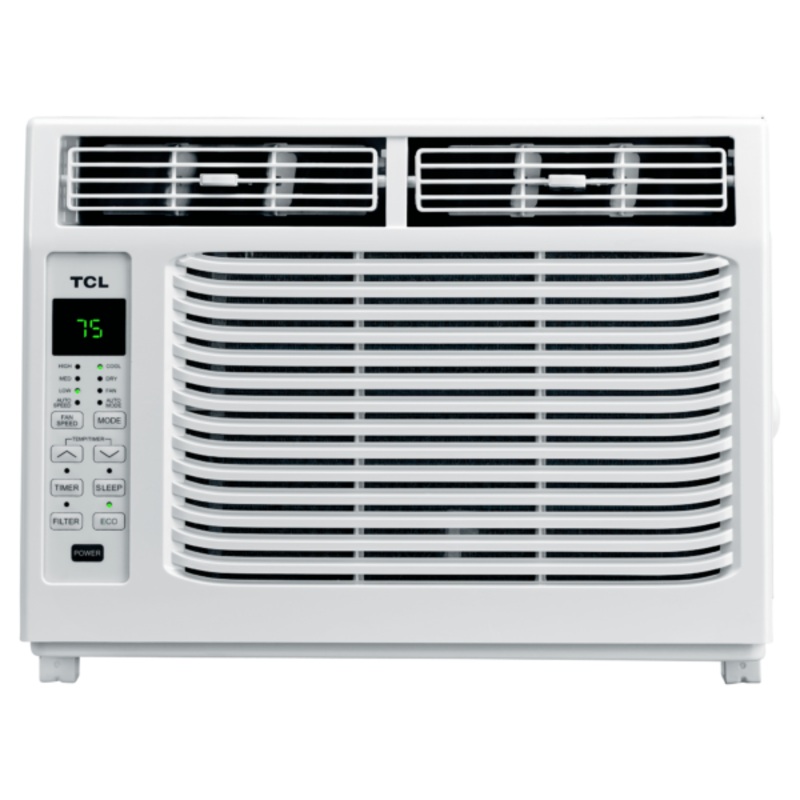 TCL 5,000 BTU White Window Air Conditioner with Remote | Bigbigmart.com