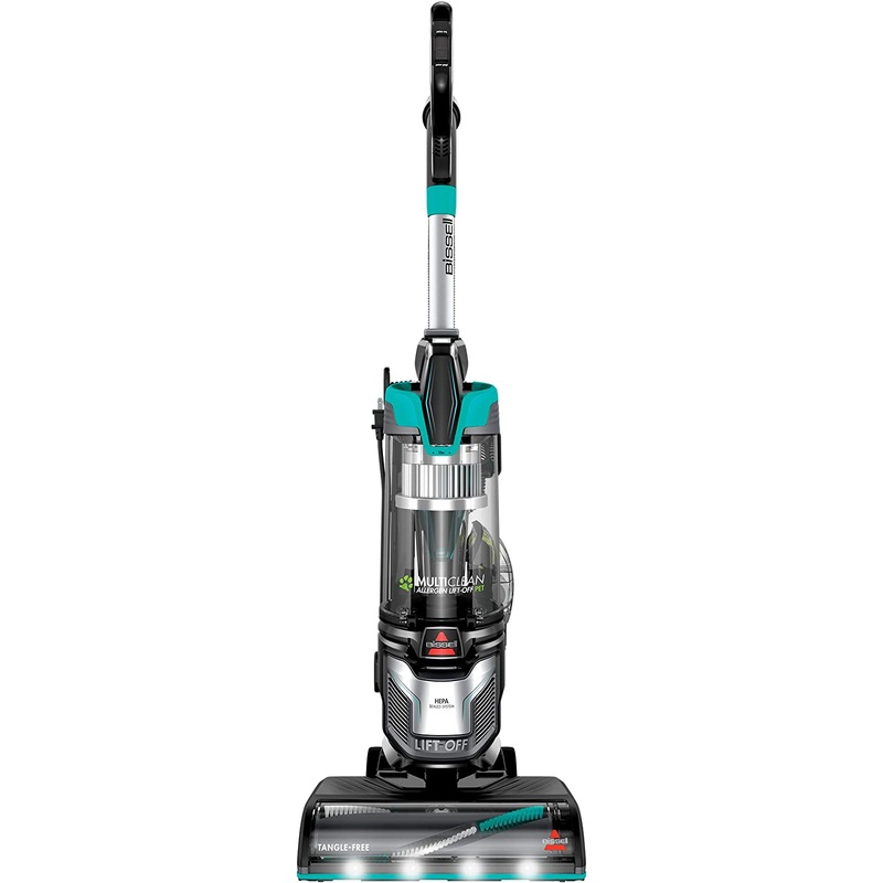 BISSELL 2998 MultiClean Allergen Lift-Off Pet Vacuum with HEPA Filter Sealed System, Lift-Off Portable Pod, LED Headlights, Specialized Pet Tools, Easy Empty,Blue/ Black | Bigbigmart.com