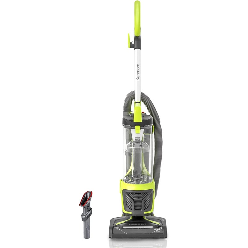 Kenmore DU2001 Bagless Upright Vacuum Carpet Cleaner with 2-Motor System, XL Dust Cup, 3-in-1 Combination Tool | Bigbigmart.com