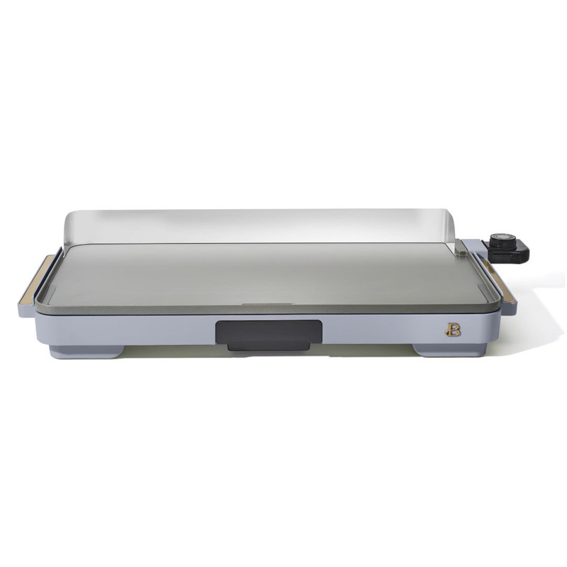 Beautiful 12 x 22 Extra Large Griddle, Cornflower Blue by Drew Barrymore | Bigbigmart.com
