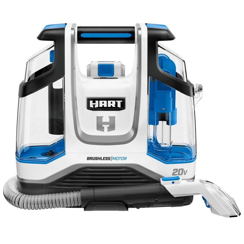 HART 20-Volt Cordless Carpet & Upholstery Spot Cleaner with (1) 20-Volt 4Ah Battery, HPSP25B | Bigbigmart.com