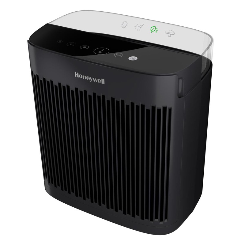 Honeywell InSight HEPA Air Purifier with Air Quality Indicator and Auto Mode, Allergen Reducer for Medium-Large Rooms (190 sq. ft), Wildfire/Smoke, Pollen, Pet Dander, and Dust Air Purifier, HP5100B | Bigbigmart.com