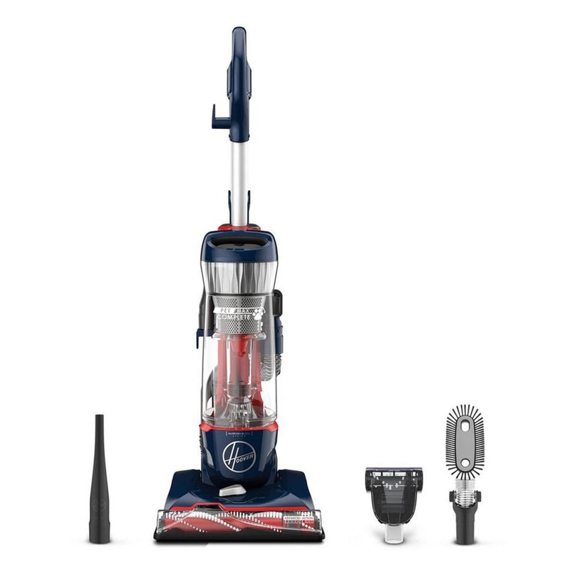 Hoover Residential Vacuum-UH74110M Hoover Pet Max Complete Bagless Upright Vacuum Cleaner with Allergen Block Technology | Bigbigmart.com