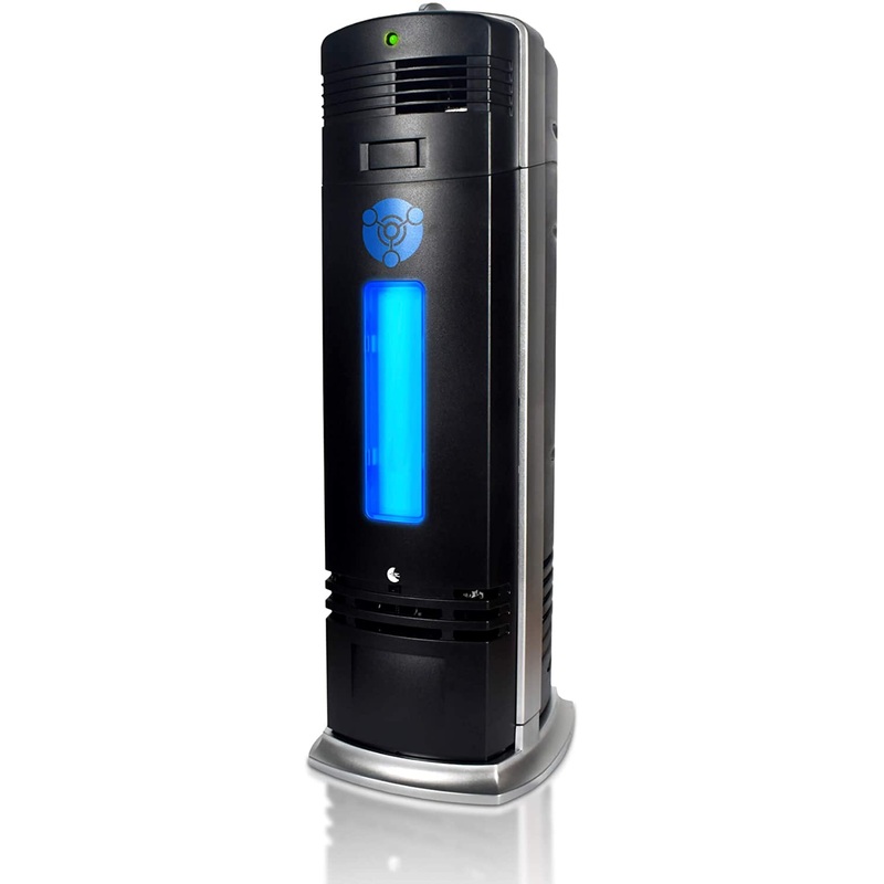 OION Technologies B-1000 Permanent Filter Ionic Air Purifier Pro Ionizer with UV-C, New (Black) | Bigbigmart.com