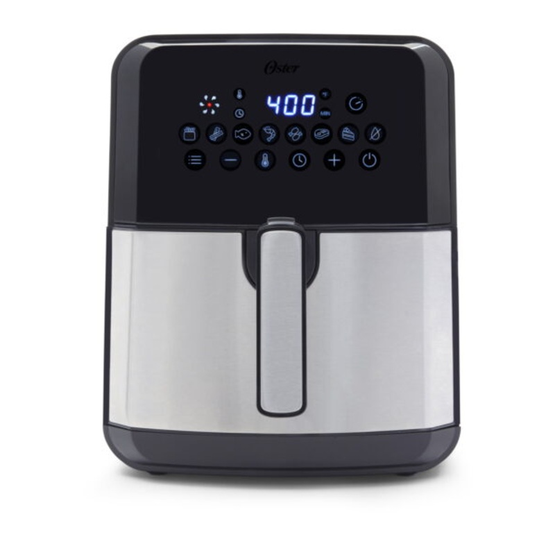 Oster DiamondForce Nonstick XL 5 Quart Digital Air Fryer, 8 Functions with Digital Touchscreen | Bigbigmart.com