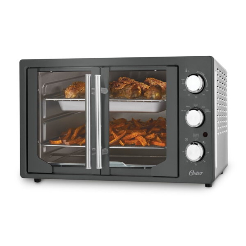 Oster Extra-Large French Door Air Fry Countertop Toaster Oven | Bigbigmart.com