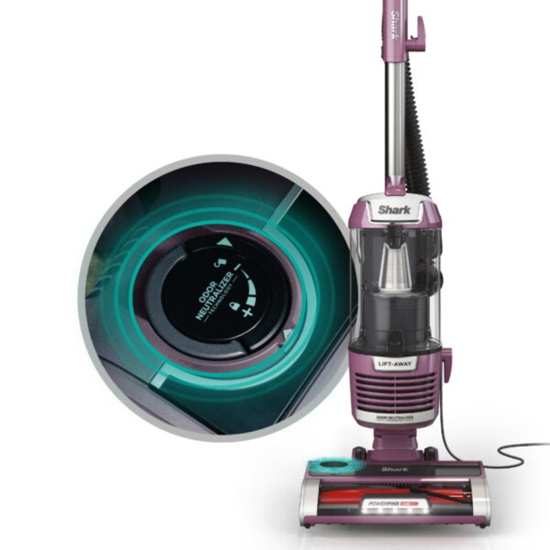 Shark Lift-Away with PowerFins HairPro & Odor Neutralizer Technology Upright Multi Surface Vacuum, ZD550 | Bigbigmart.com