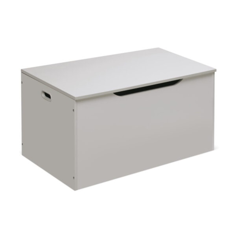 Badger Basket Kid’s Wooden Flat Bench Top Toy and Storage Box 4.5 Cu ft. – White | Bigbigmart.com