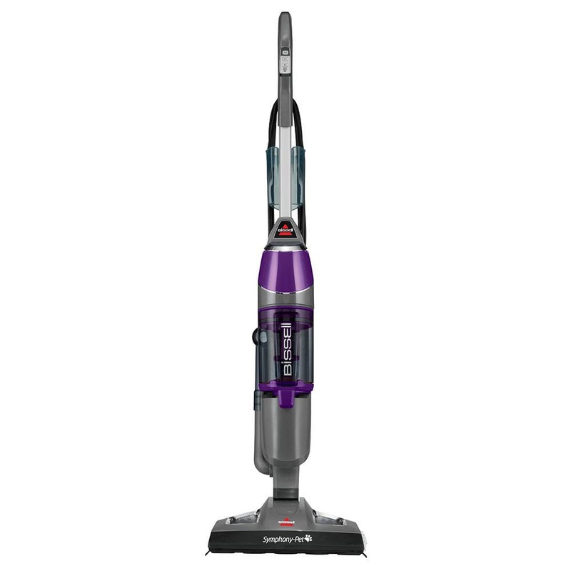 BISSELL Symphony Pet All-in-One Vacuum and Steam Mop 1543 | Bigbigmart.com