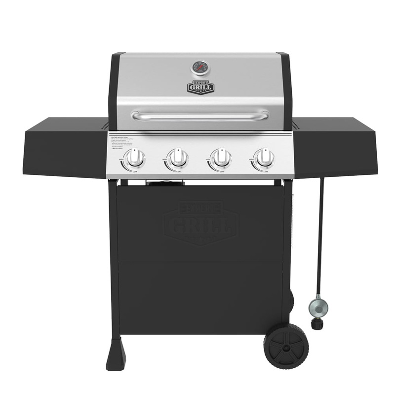 Expert Grill 4 Burner Propane Gas Grill | Bigbigmart.com