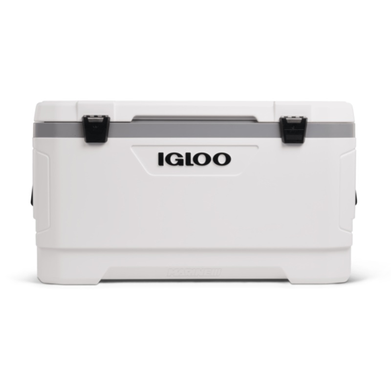 Igloo 100 Qt Latitude Marine Ultra, White and Moonscape | Bigbigmart.com