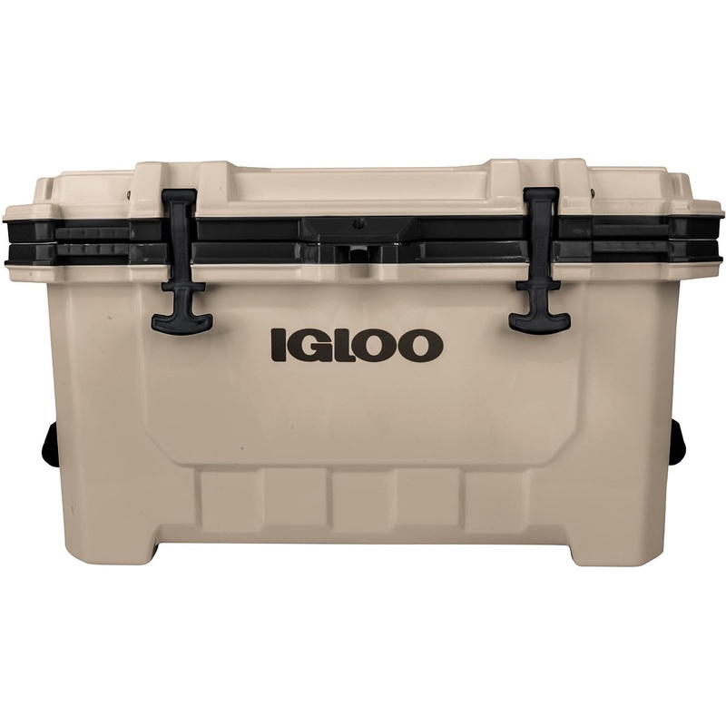 IGLOO IMX 70 qt. Hard Cooler – Tan/Black | Bigbigmart.com