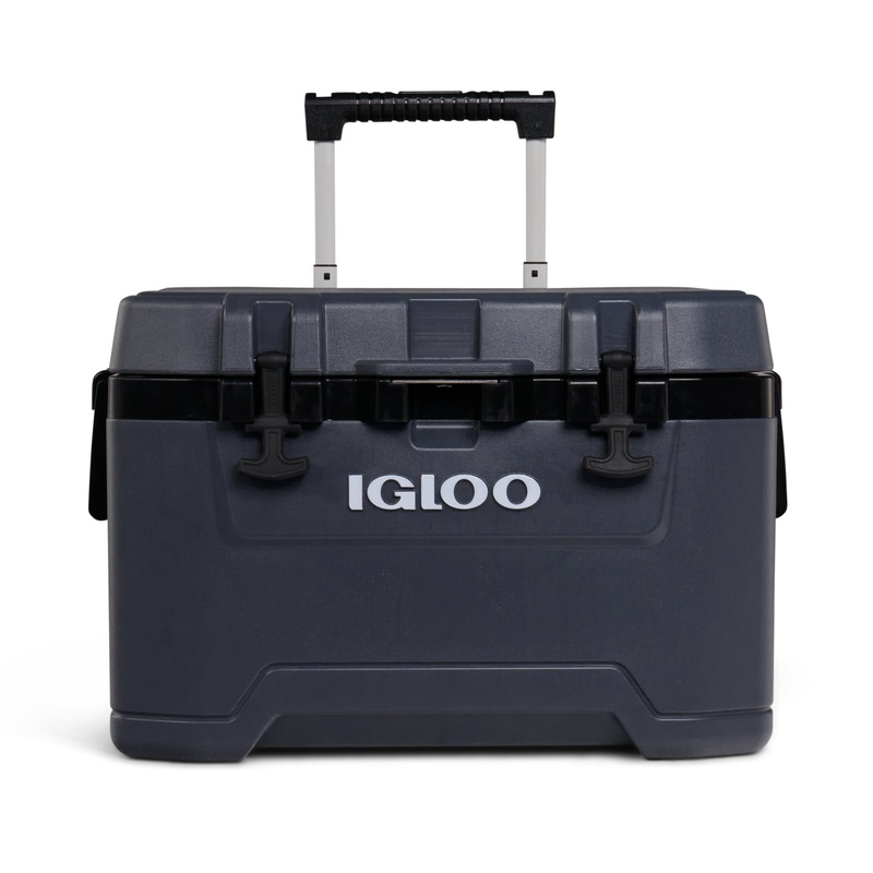 Igloo Overland 52 Qt Ice Chest Cooler with Wheels, Gray | Bigbigmart.com