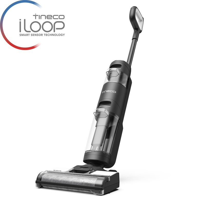 Tineco FLOOR ONE S2 Smart Cordless Wet/Dry Vacuum Cleaner and Floor Washer – Black | Bigbigmart.com