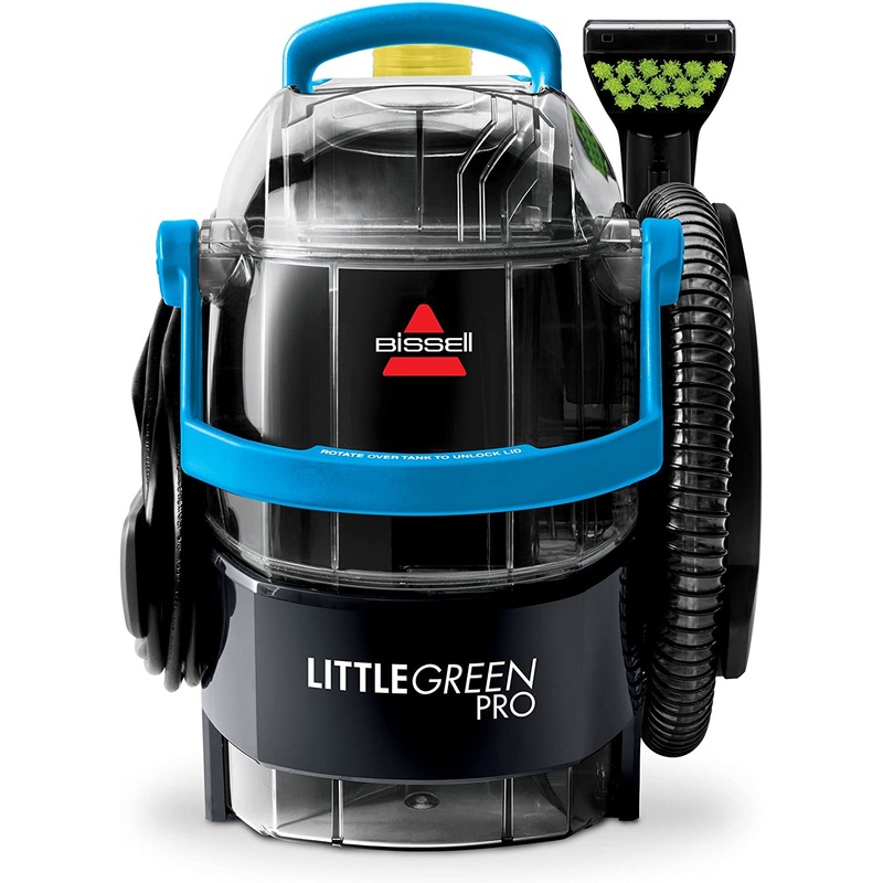 BISSELL Little Green Pro Portable Carpet & Upholstery Cleaner with Deep Stain Tool, 3 Tough Stain Tool, plus two 8 oz. trial-size Formulas, 3194 | Bigbigmart.com