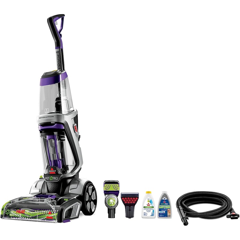 BISSELL ProHeat 2X Revolution Pet Pro Plus, 3588F, Upright Deep Cleaner | Bigbigmart.com