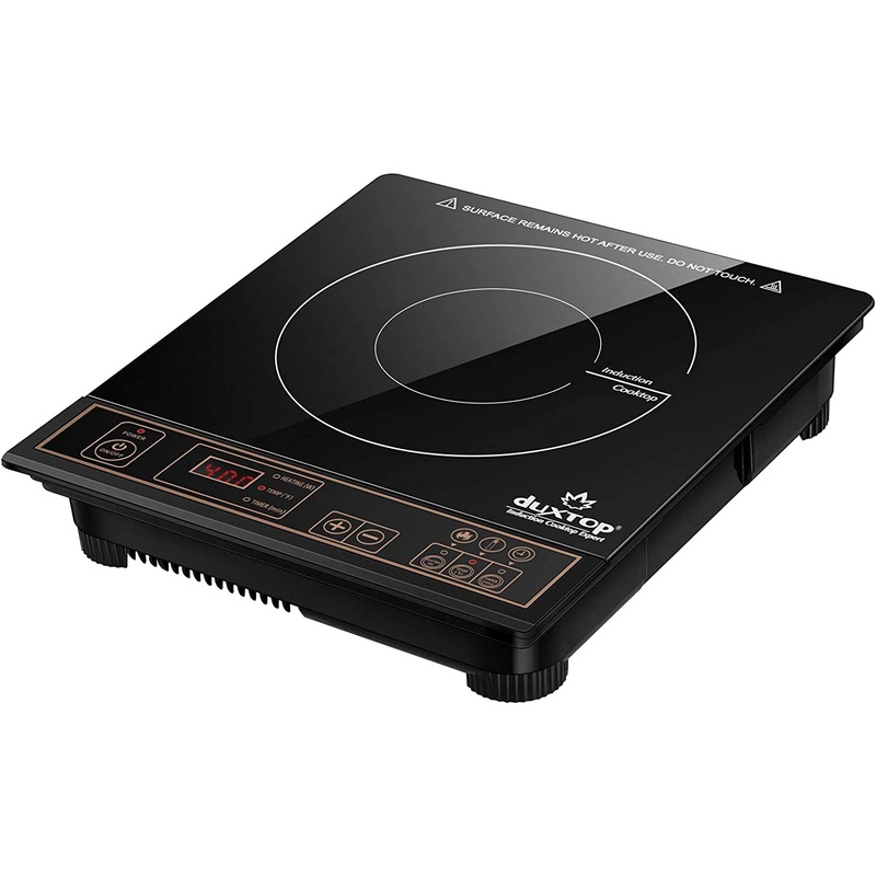 Duxtop 1800W Portable Induction Cooktop Countertop Burner, Gold 8100MC/BT-180G3 | Bigbigmart.com