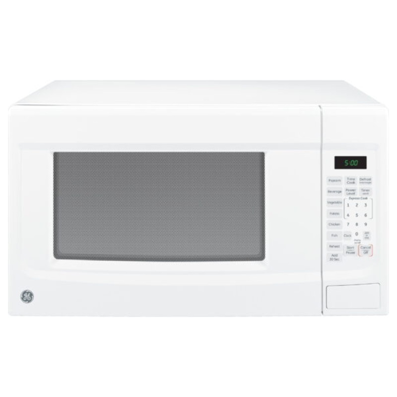 GE 1.4 Cubic Foot Capacity Countertop Microwave Oven, White, JES1460DSWW | Bigbigmart.com